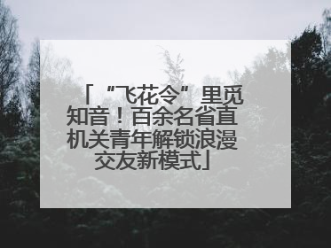 “飞花令”里觅知音！百余名省直机关青年解锁浪漫交友新模式